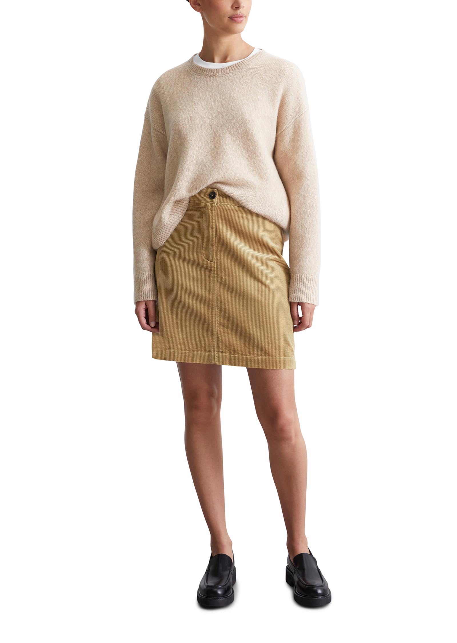 Marc O'Polo Damen Minirock aus Cord Herbst