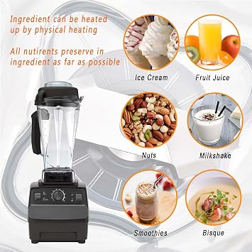 Blade Assembly Replacement for Blenders 64oz Container, replace Classic 4500 5000 5200 6000 6300, Professional 200 500 and Vita-Prep/Vita-Prep 3 etc