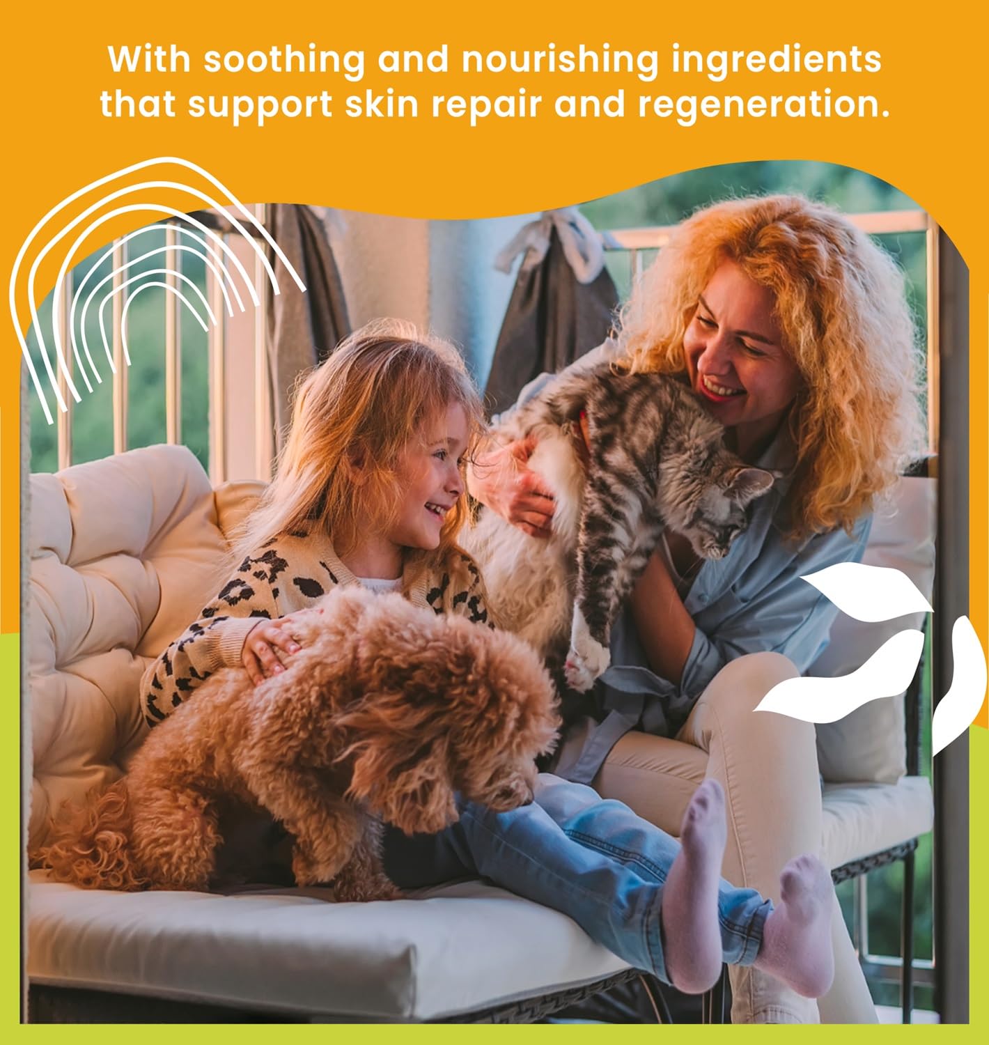 MOKAI Antiseptic Wipes for Dogs Cats and Horses | Dog Chlorhexidine Wipes with Ketoconazole Dermatological Pads Hot Spots Itchy Paws Skin Rashes - image 3