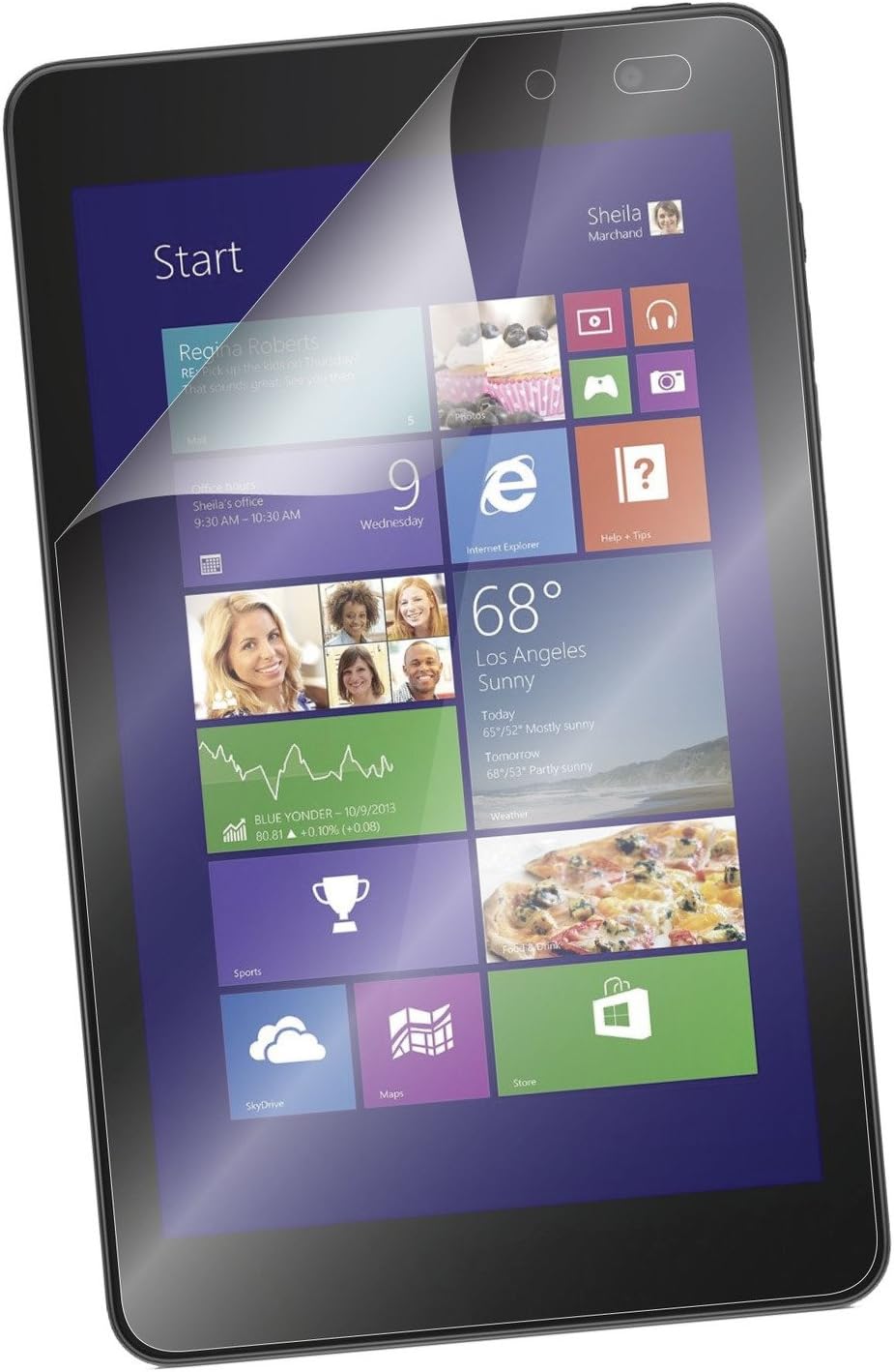 Amazon.co.jp ( 2 Pack ) StealthShieldsタブレットスクリーンプロテクターfor Dell Venue