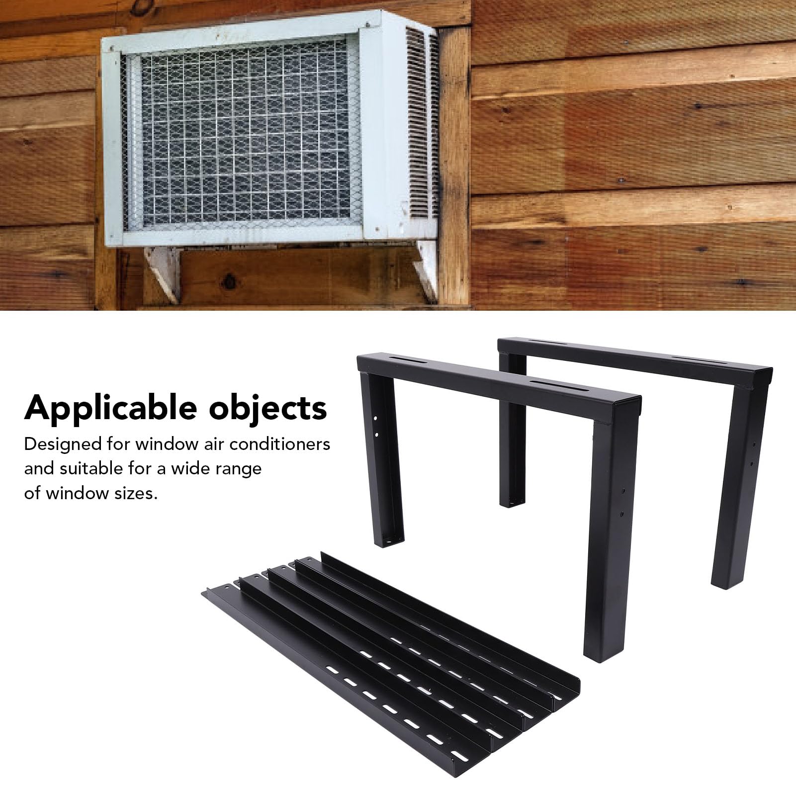 Stojak naziemny Mini Split, regulowany wspornik Mini Split, wspornik klimatyzatora, stalowy wspornik Mini Split AC do bezkanałowych klimatyzatorów System pompy ciepła