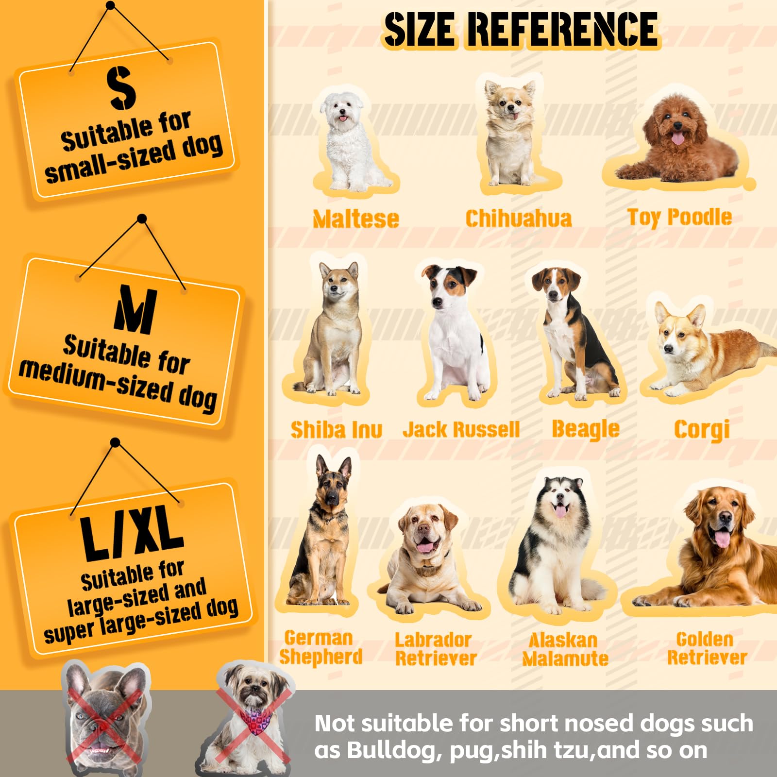 Bozal para perro, bozales de malla de aire suave para perros de tamaño grande, antimasticación, bozal transpirable ajustable para labrador retriever, etc., adecuado para visitas al veterinario que