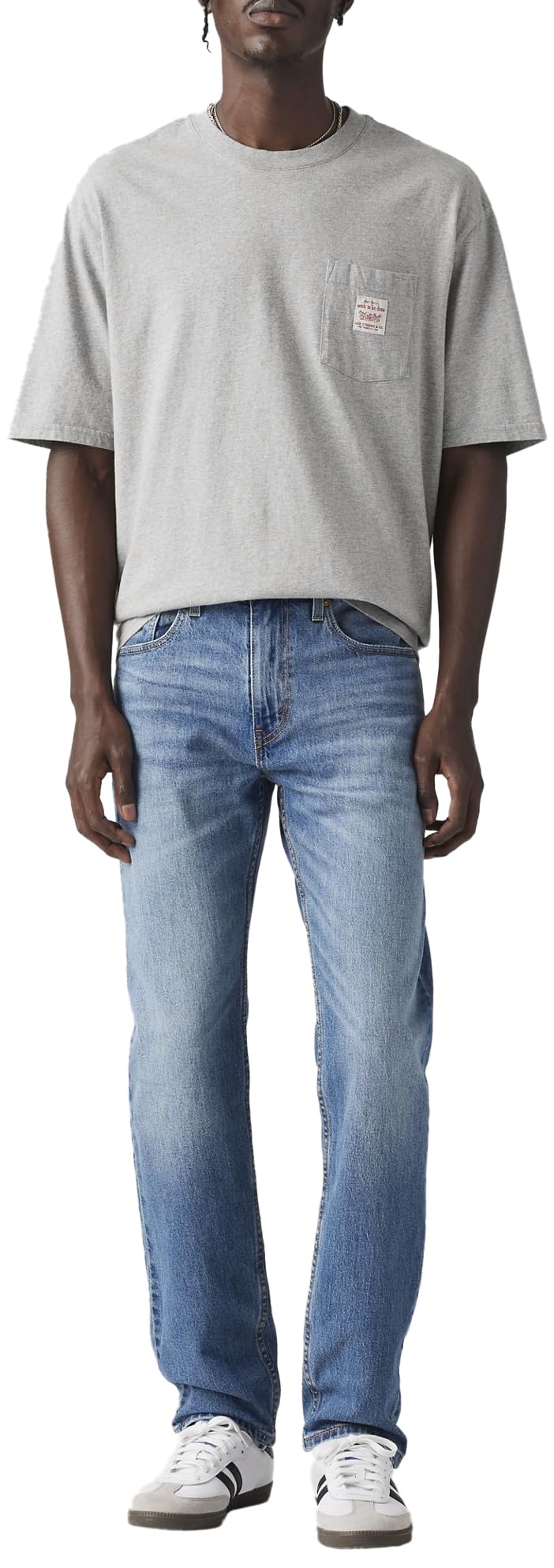 Levi's Men's 502 Taper Jeans, Come Closer, 32W / 36L