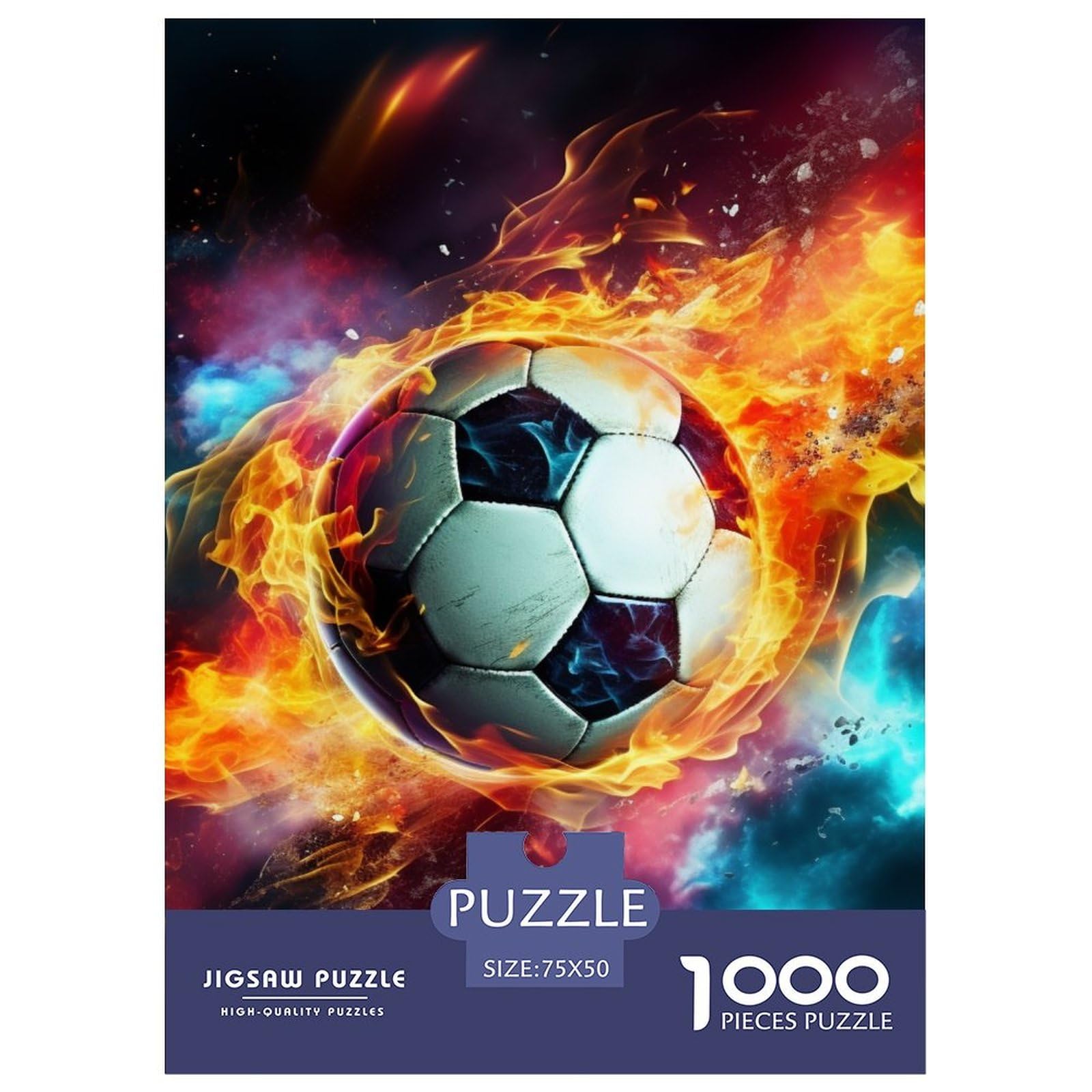 Tucocoo Puzzle De 1 000 Pièces Pour Adultes - Belle Fille - Puzzle Mignon Chien Abstrait Floral