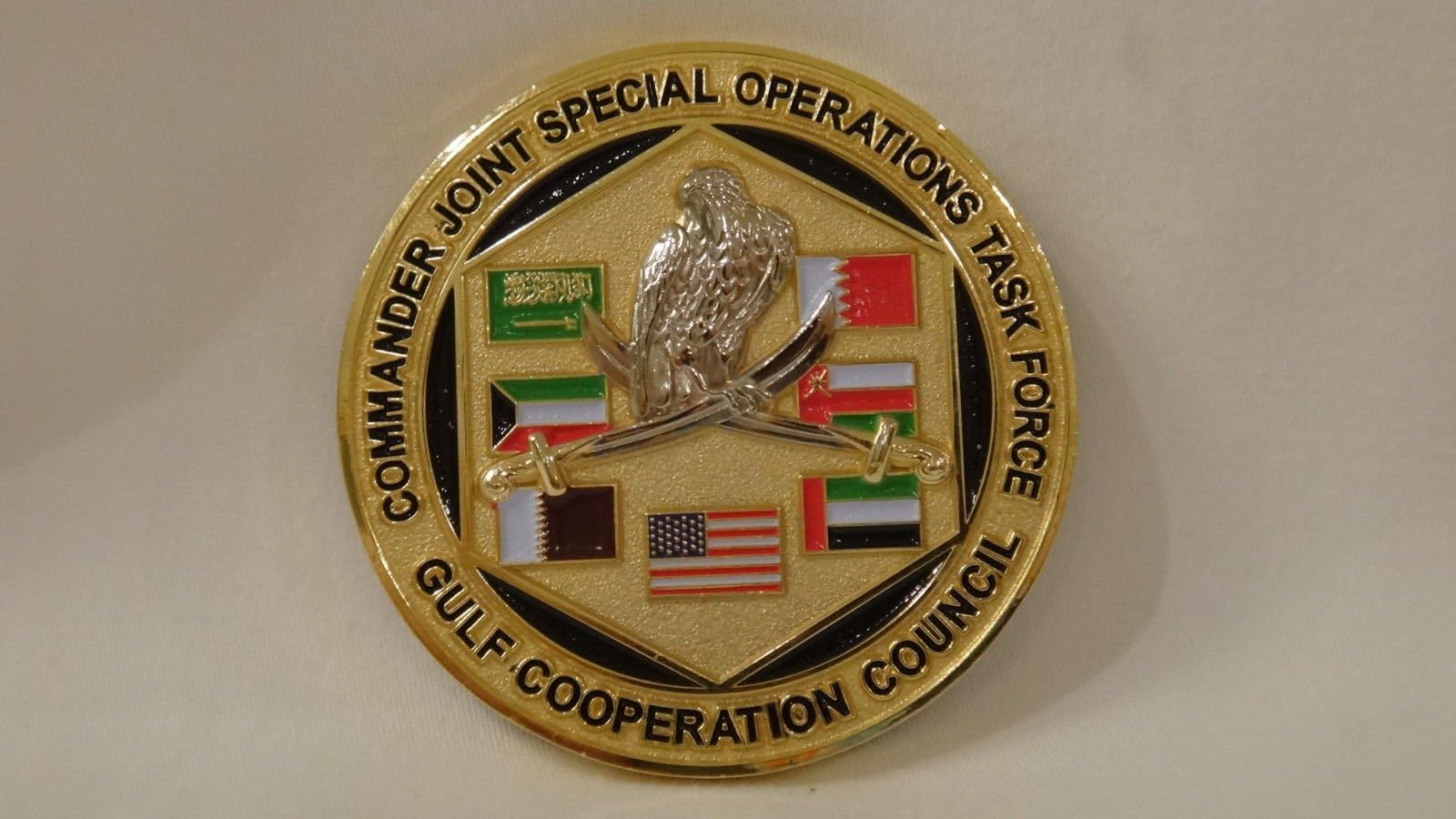 FLC Trading Naval Special Warfare JSOTF-GCC Navy Seal SWCC Challenge Coin