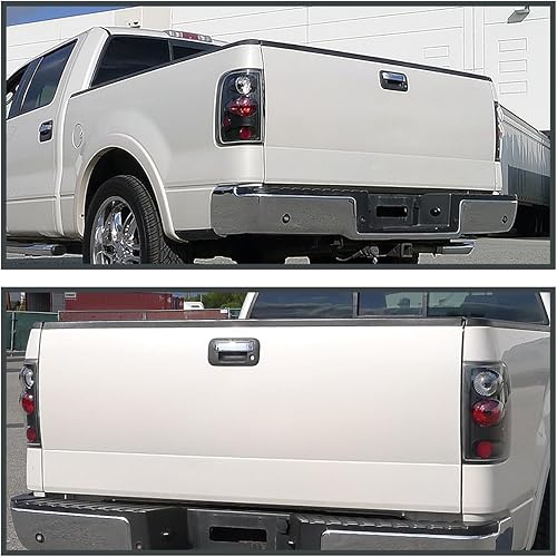 Miniatura 7 de Faros traseros laterales para Ford F150, 1 par, Negro