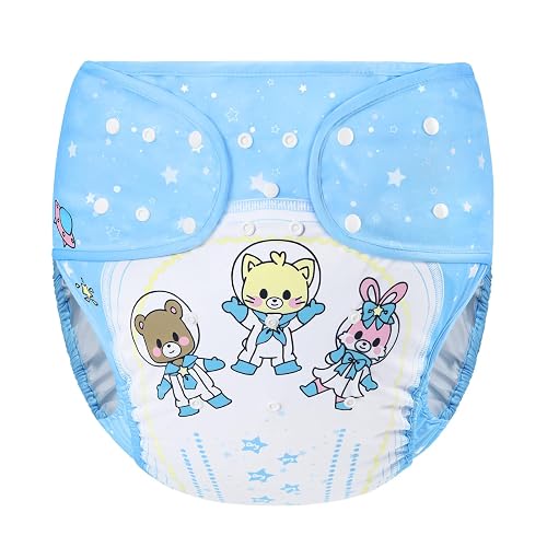 LittleForBig Washable Adjustable Reusable Waterproof Cloth Adult Diaper Wrap Cover