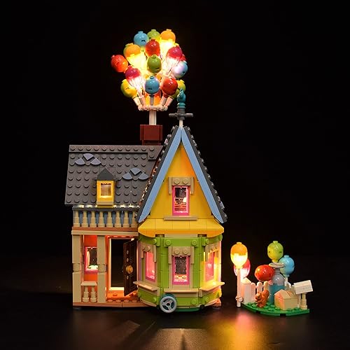 Kit de iluminación LED diseñado para Lego 43217 'Up' House Building Set, no incluye modelo (versión clásica)