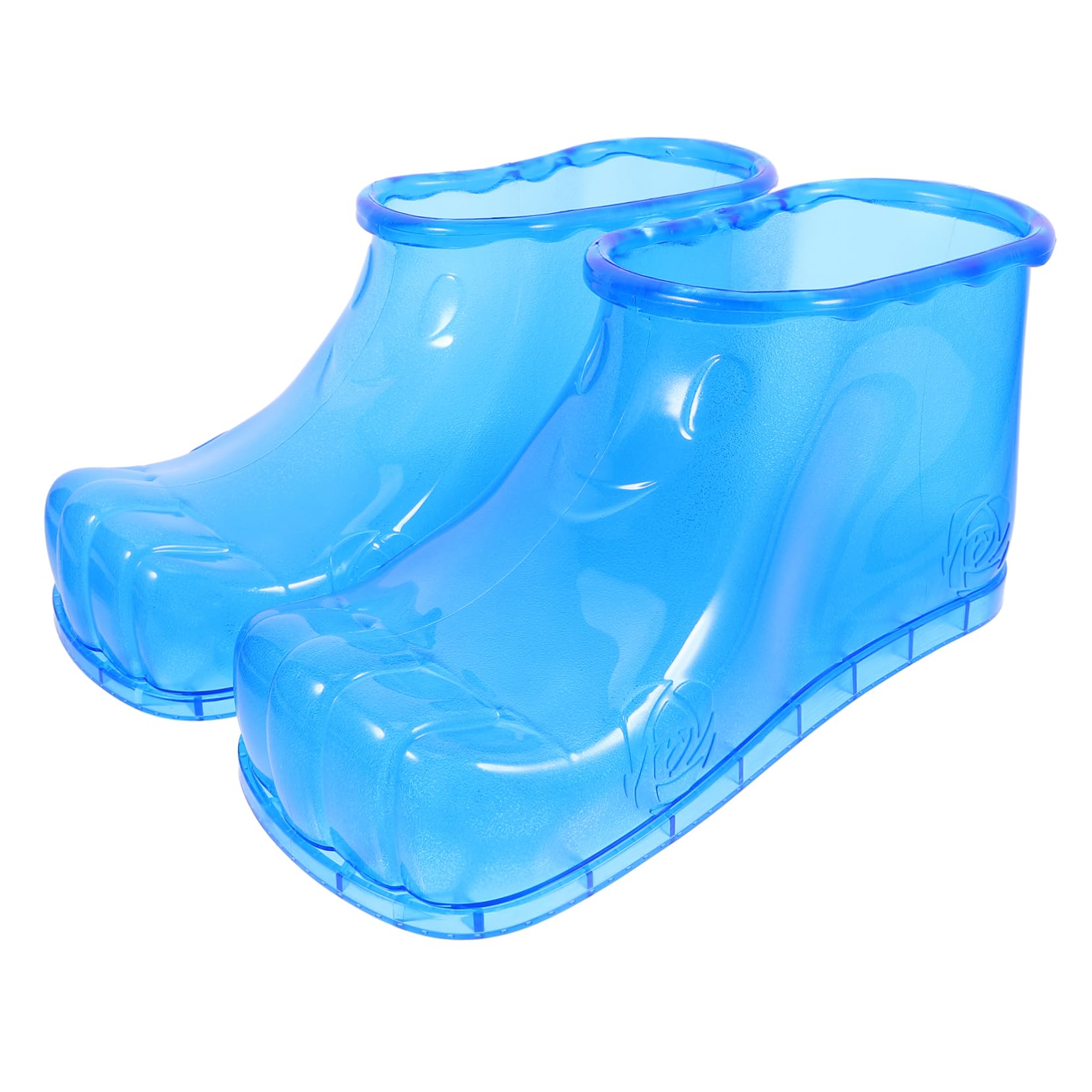 FOYTOKI 1 Pair Massage Foot Bath Shoes for Relaxing Soak Experience Durable Foot Soaking Boots for Home Use Ergonomic Design for Comfort Present for Family