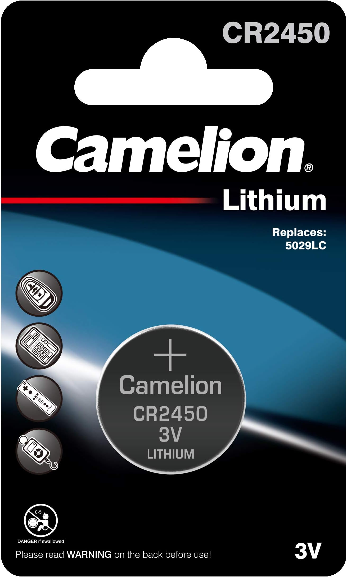 3V CR2450 Lithium Button Cell