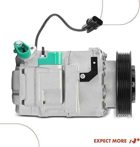 Miniatura 9 de A-Premium Compresor de CA compatible con Kia Sorento 2011-2015 V6 3.5L y Hyundai Santa Fe 2013-2018, Santa Fe XL 2013-2019 V6 3.3L, con embrague