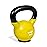 Yes4All Vinyl Coated Kettlebell With Protective Rubber Base, Strength Training Kettlebells for Weightlifting, Conditioning, Strength & Core Training (12 LBS - Yellow)
