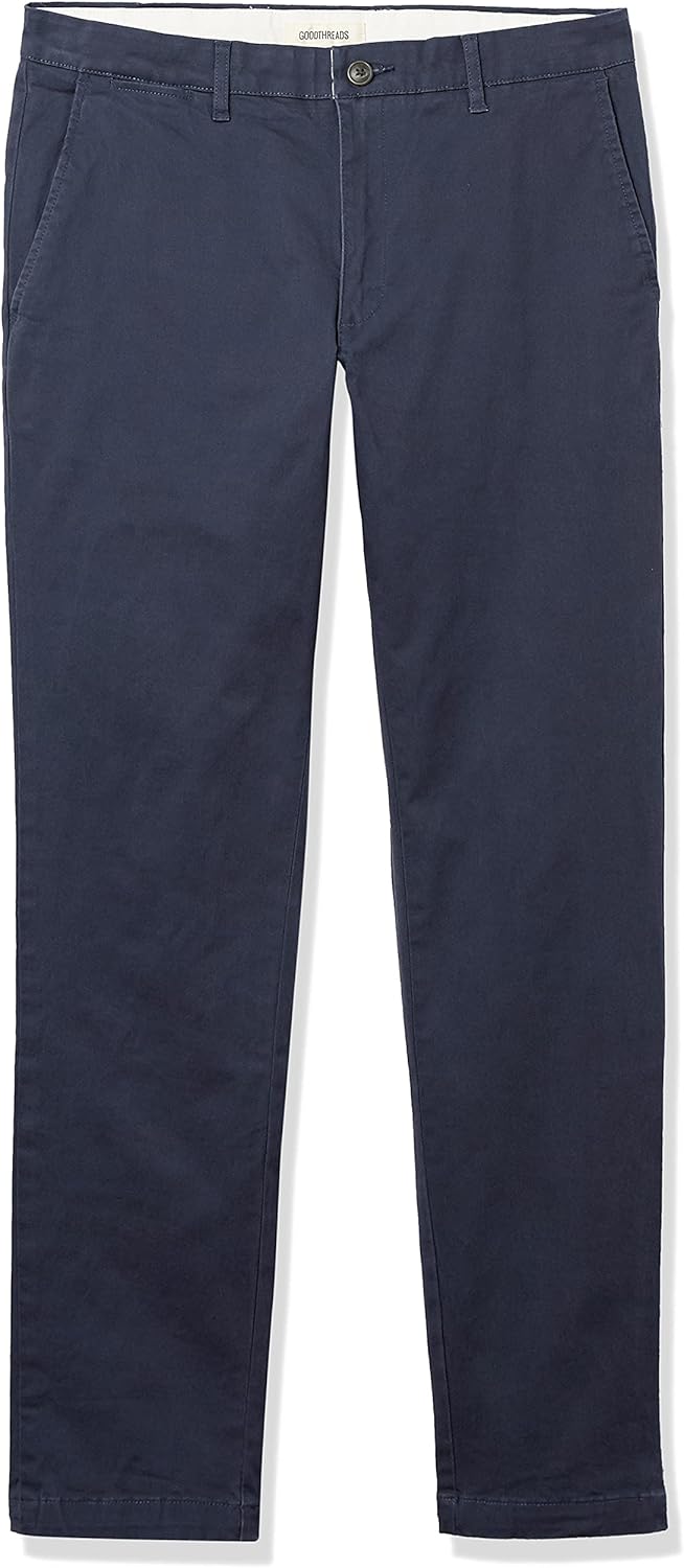 Amazon Essentials Men's Skinny-Fit Washed Comfort Stretch Chino Pant (Previously Goodthreads)