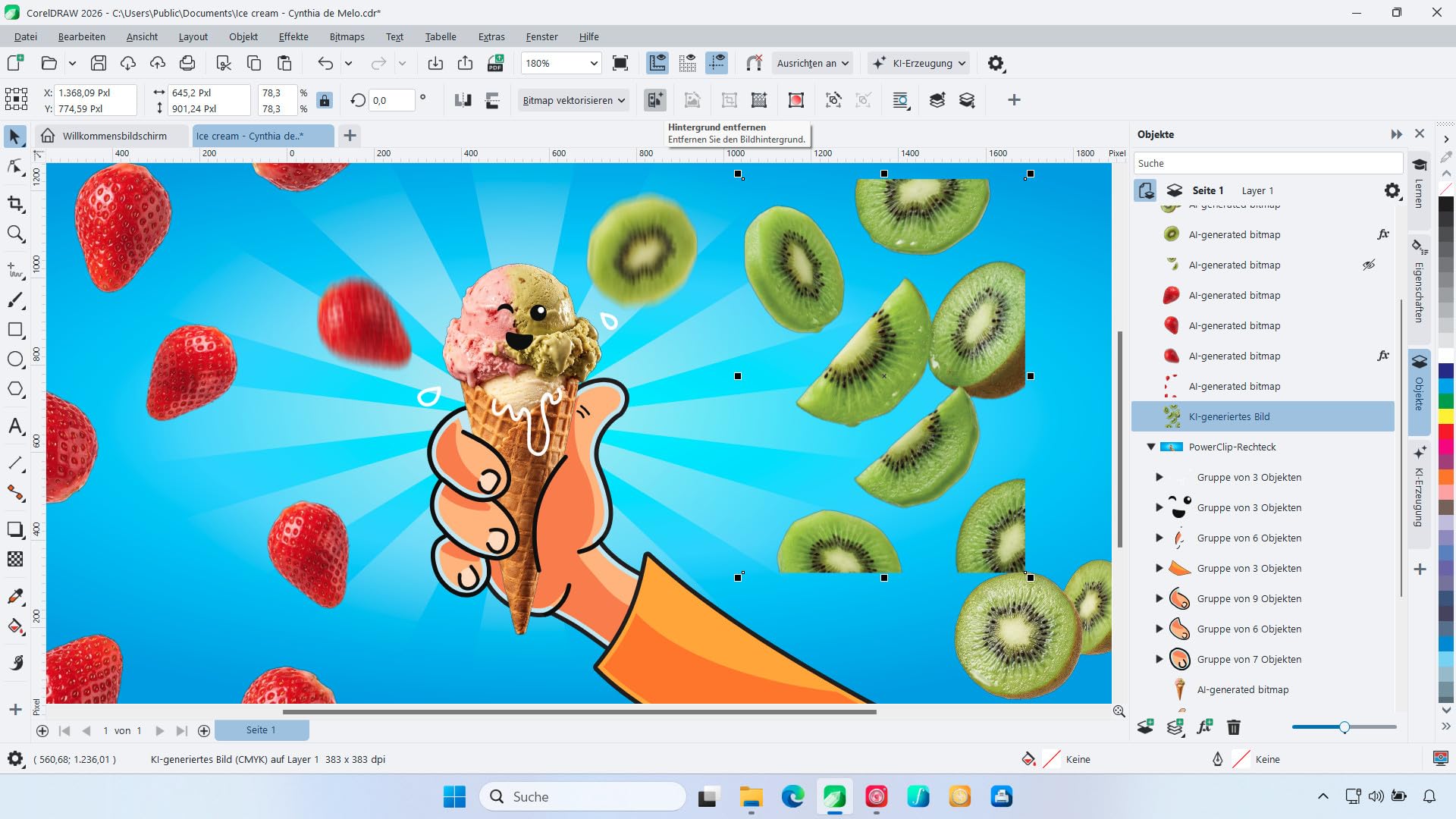 CorelDRAW Graphics Suite 2026 Windows / MAC /Dauerlizenz DE / ML #PKC | ProductKeyCard, kein Datenträger enthalten