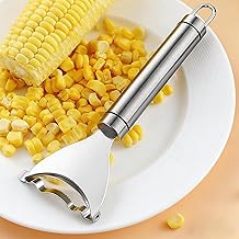 Manual Corn Kernel Remover Stainless Steel Corn Stripper, Durable Time-Saving Kitchen Gadget for Home & Restaurant, Ideal for Chefs & Cooking Enthusiasts to Effortlessly Remove Corn Kernels