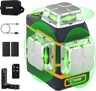 CIGMAN Laser Level 3x360° Self Leveling for Construction & Picture Hanging