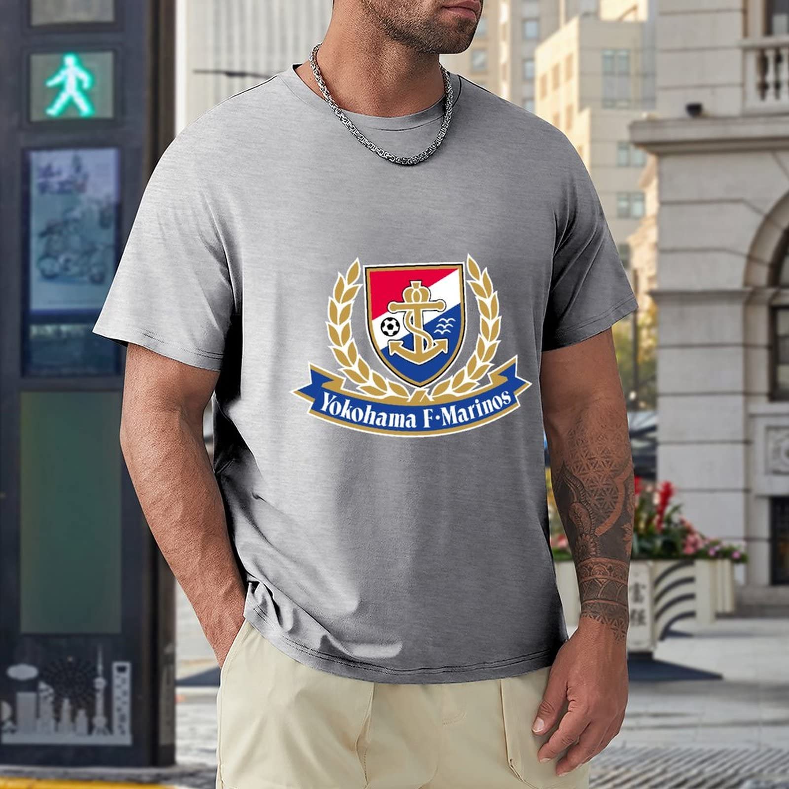 Amazon.co.jp: 横浜Fマリノス Tシャツ メンズ 半袖 コットン