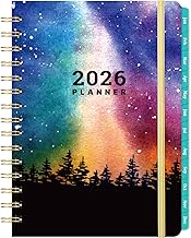 2026 Planner - 2026 Weekly and Monthly Planner, Jan 2026 - Dec 2026, 6.4" x 8.5", Marked Tabs, Back Pocket, Perfect Daily Organizer