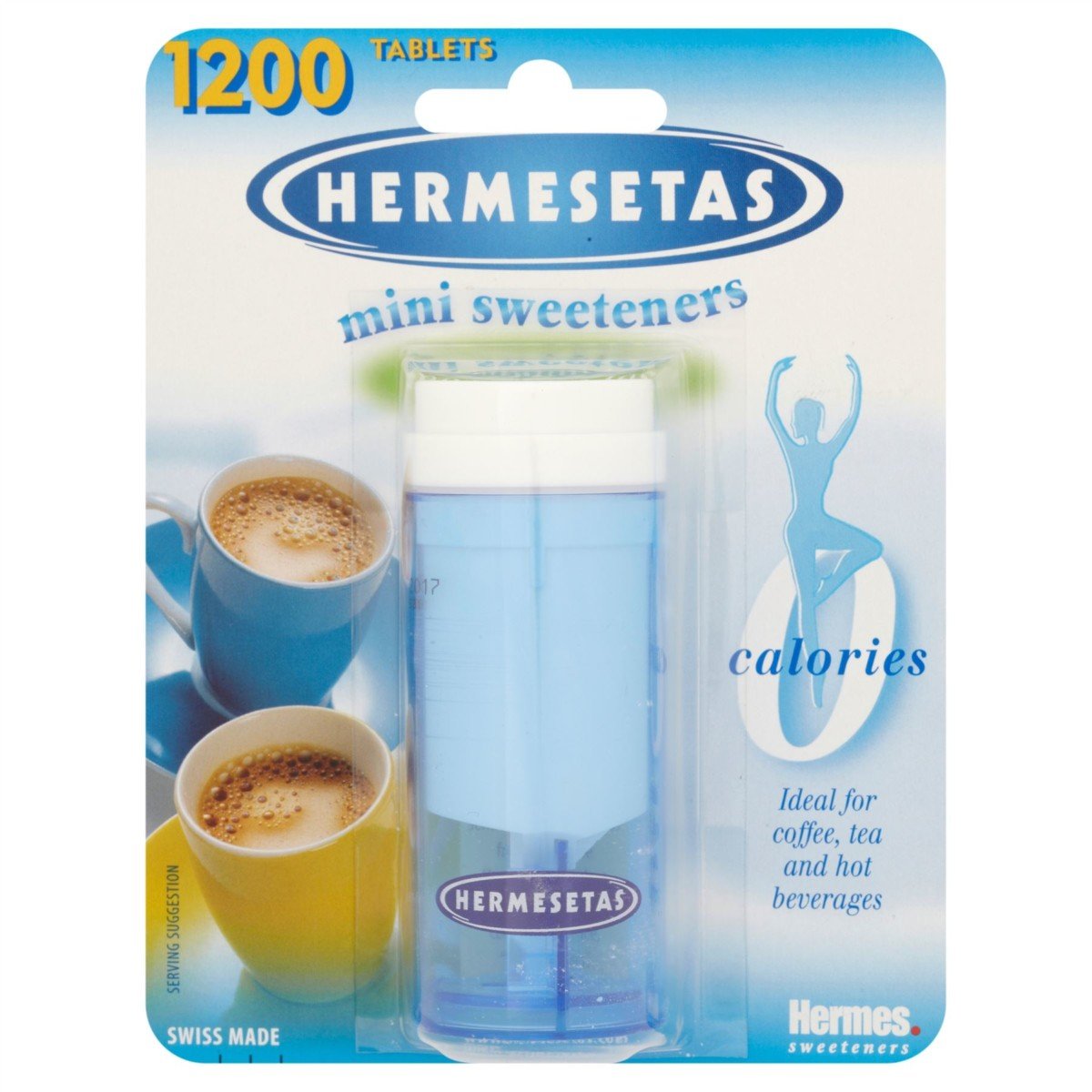 HERMESETAS SWEETENERS TABLETS 1200 PACK