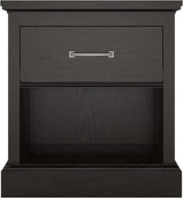 Amazon Com Leighton Night Stand Rustic Cherry Finish Furniture Decor