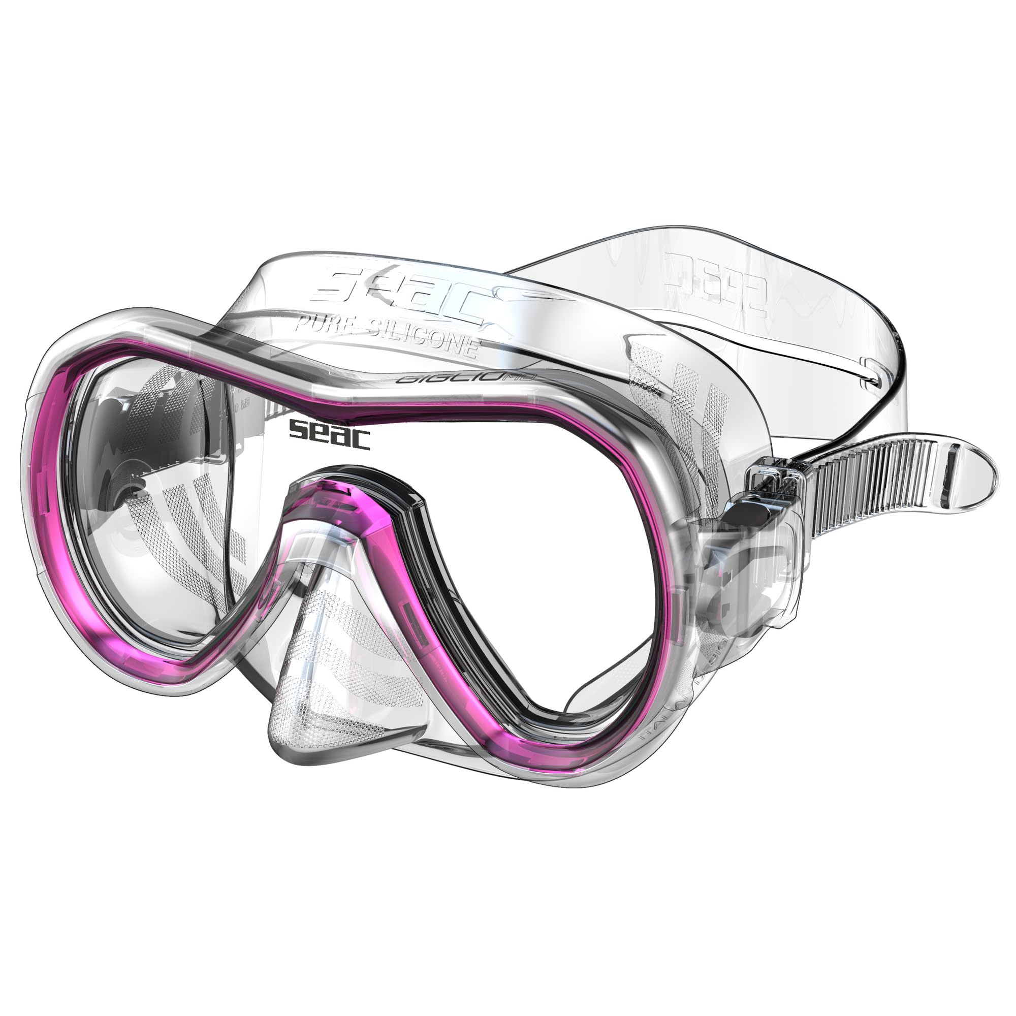 SEAC Giglio, Snorkelling and Scuba Diving Mask for Adults and Younger Divers