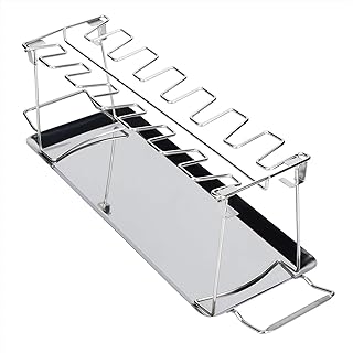 Gril multifonction de jambe de poulet de gril de barbecue d'acier inoxydable pliable pour la cuisine pour le ménage