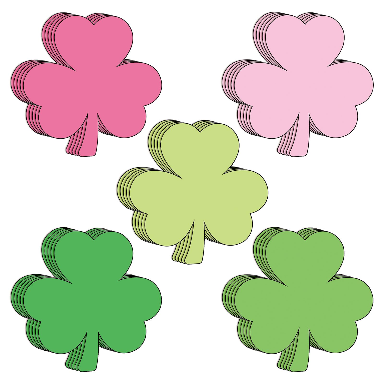 Trèfle de la Saint-Patrick en carton pour embellir vos salles de classe