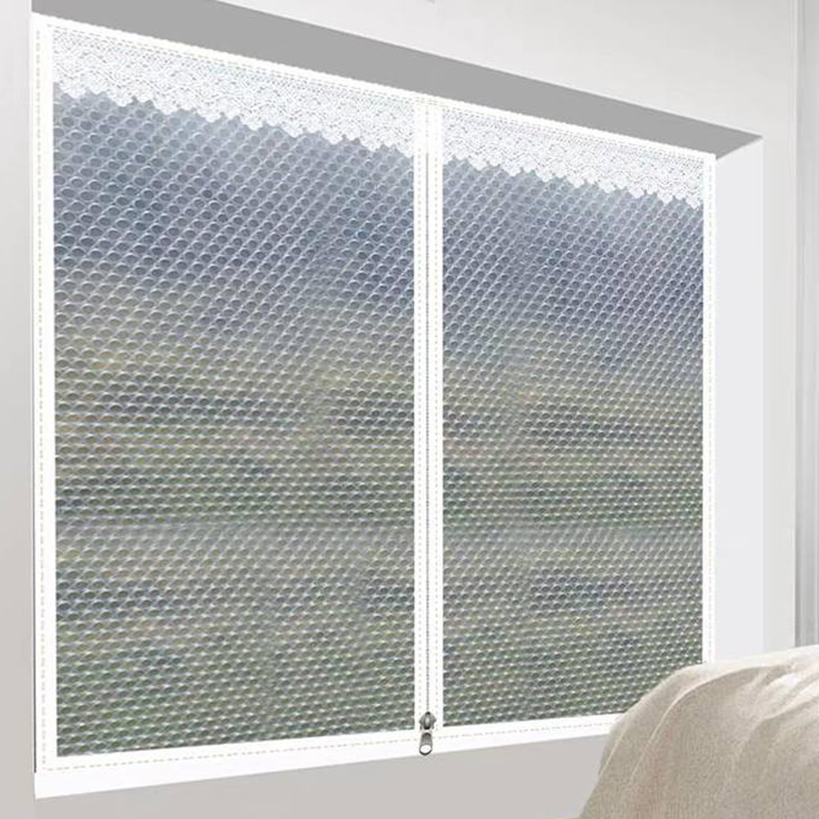 Kit Isolante Per Finestre | Pellicola Termica Trasparente | 120x140 Cm - Foto 3