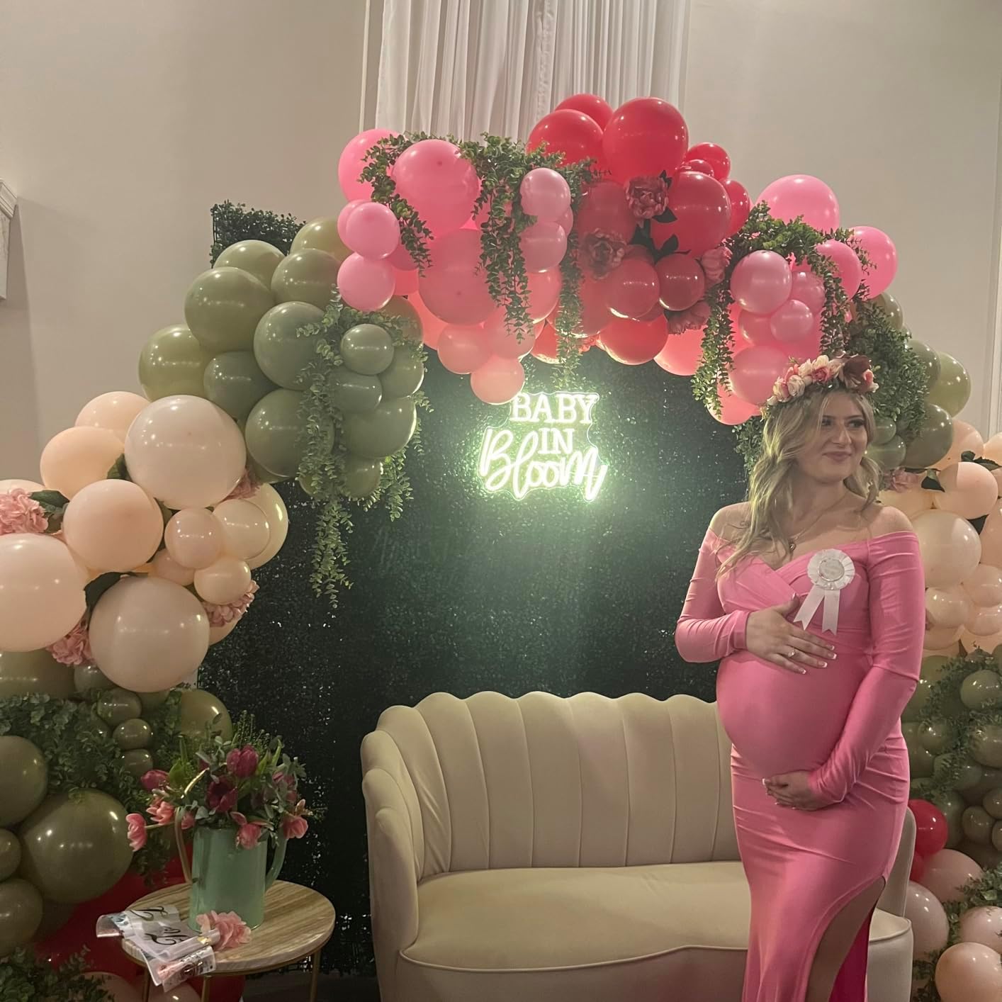 Woman's Off Shoulder High Split Long Formal Evening Party Maxi Dress - Image 3