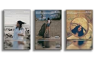 Kehlani Poster BLUE WATER ROAD WHILE WE WAIT Album Canvas Prints