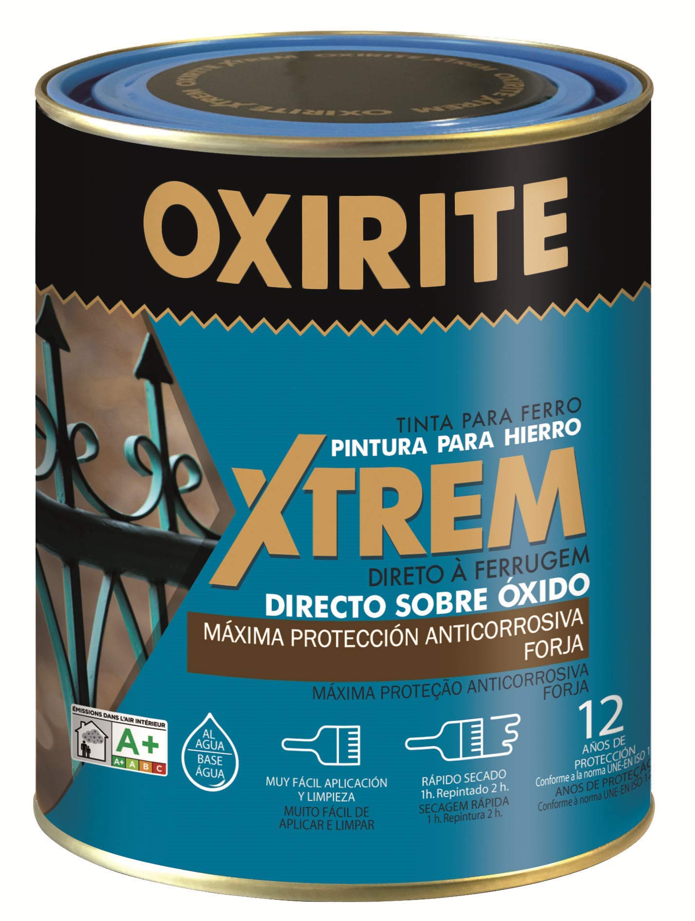 Xylazel - Pintura oxirite xtrem forja 750ml verde