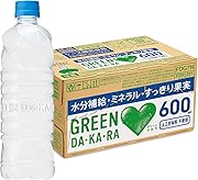 サントリー グリーンダカラ ラベルレス スポーツドリンク ペットボトル 600ml ×24本