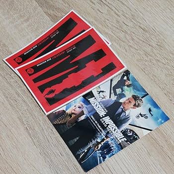 ミッションインポッシブル 入場特典 8枚 コンプリート ミッションインポッシブル映画特典 ポスターカード8枚