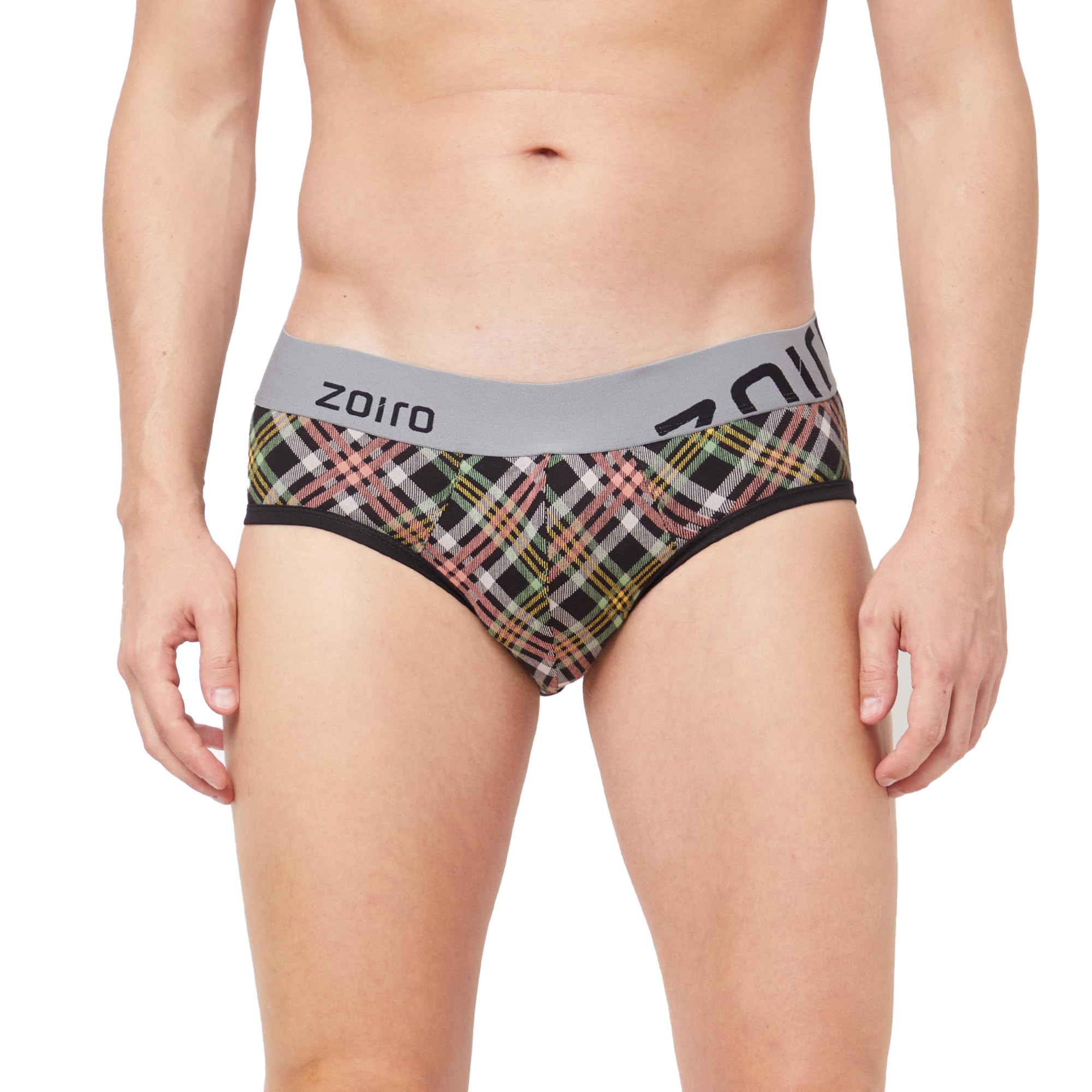 zoiro Men's Printed Outerelastic Brief Pack of 1 Print May Vary-picture-41