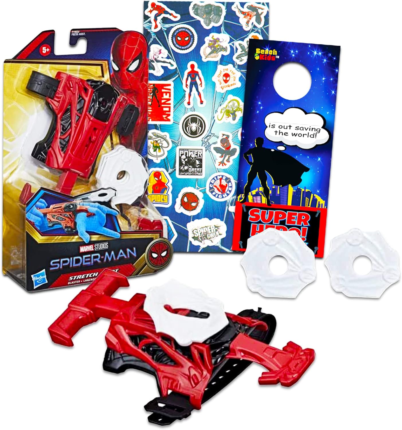 Spiderman  Blaster Toy Bundle with Spiderman 