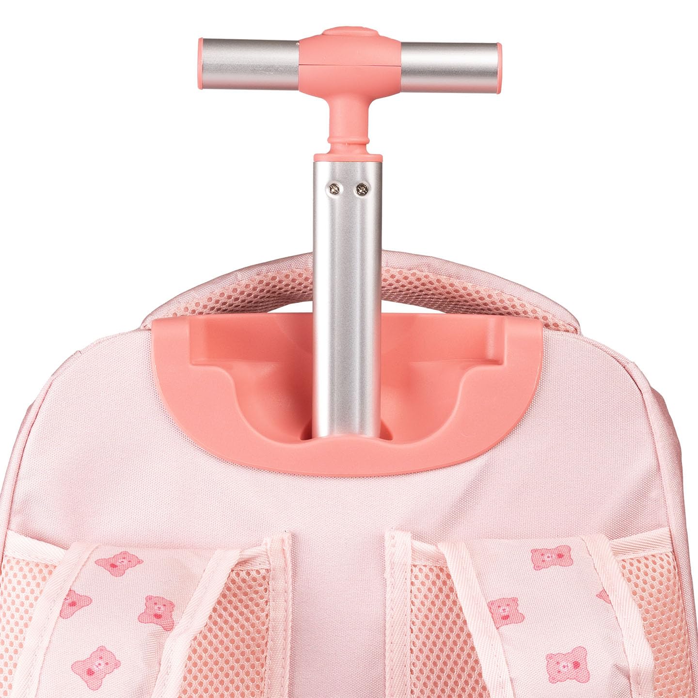 Colourbook Zaino Trolley Scuola Elementare Bambina Coccolotti Rosa 33 Litri Con Gadget Love Tell 3 Scomparti Schienale Ergonomico Ruote Silenziose Rinforzato