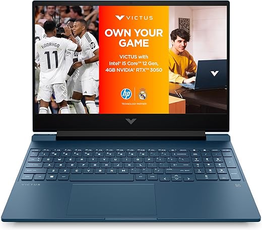 HP Victus [Smart Choice }Gaming Laptop 12th Gen Intel Core i5-12450H 15.6″ FHD IPS (Windows 11 Home/16GB RAM/512GB SSD/NVIDIA GeForce RTX 3050…