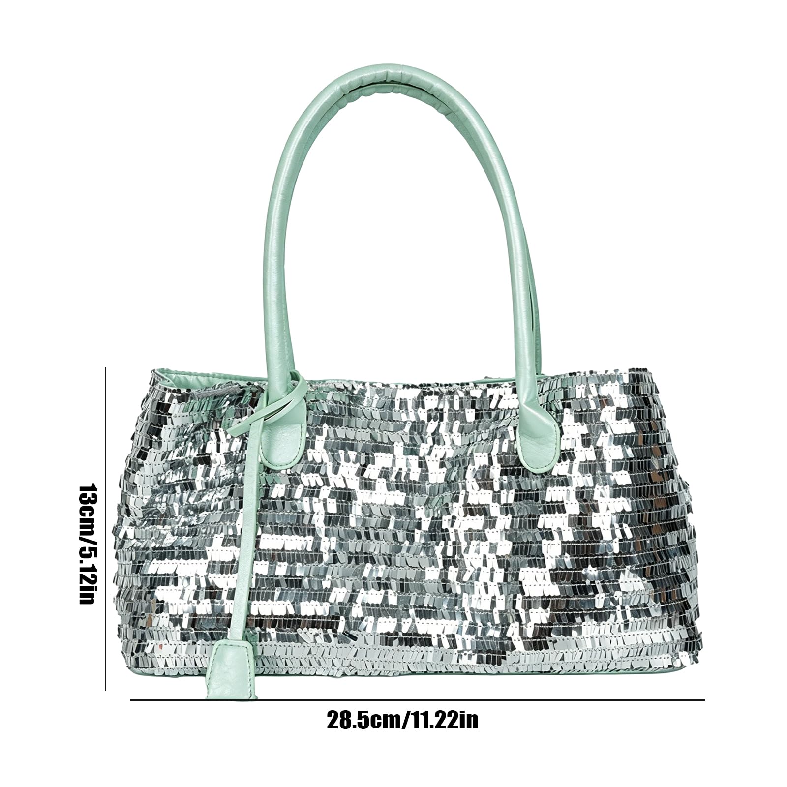 Borsa con strass scintillanti Borsa glitterata pochette da sera