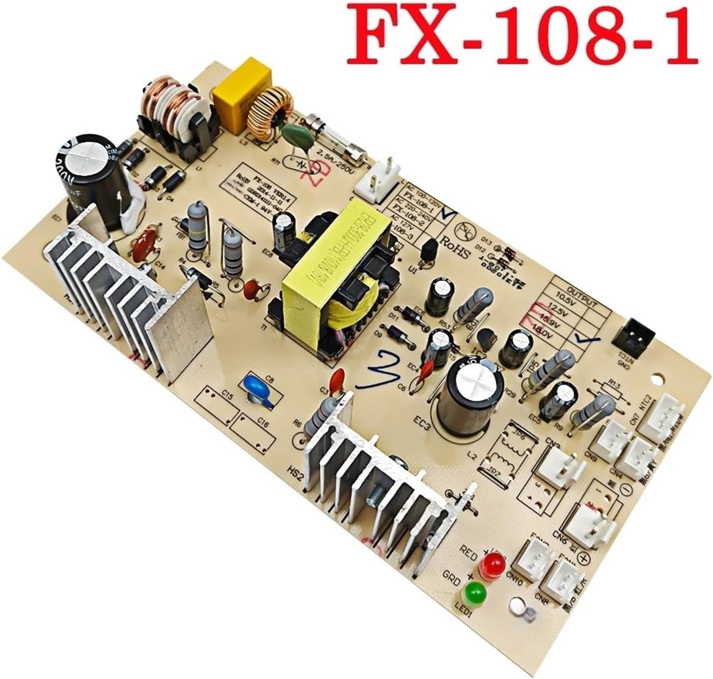 FX-108-1 Wine Cooler Spare Part Cirucuit Board Wine Storage Cabinet Mainboard Main Board Power Supply