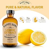 Vista 18 de Happy Home Sabor natural de fresa - Certificado Kosher, 4 onzas.