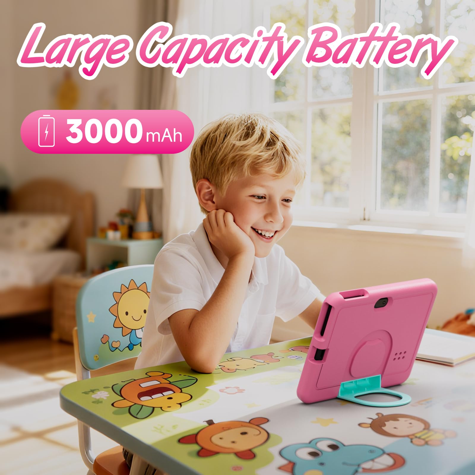 Amazon.com : Kids Tablet, 7 inch Android Tablet for Kids, 4GB RAM