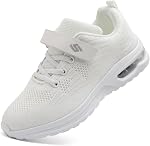 Kids Sneakers Boys Girls Cushion Athletic Running Shoes Lightweight Breathable Walking Sports Tennis Shoes