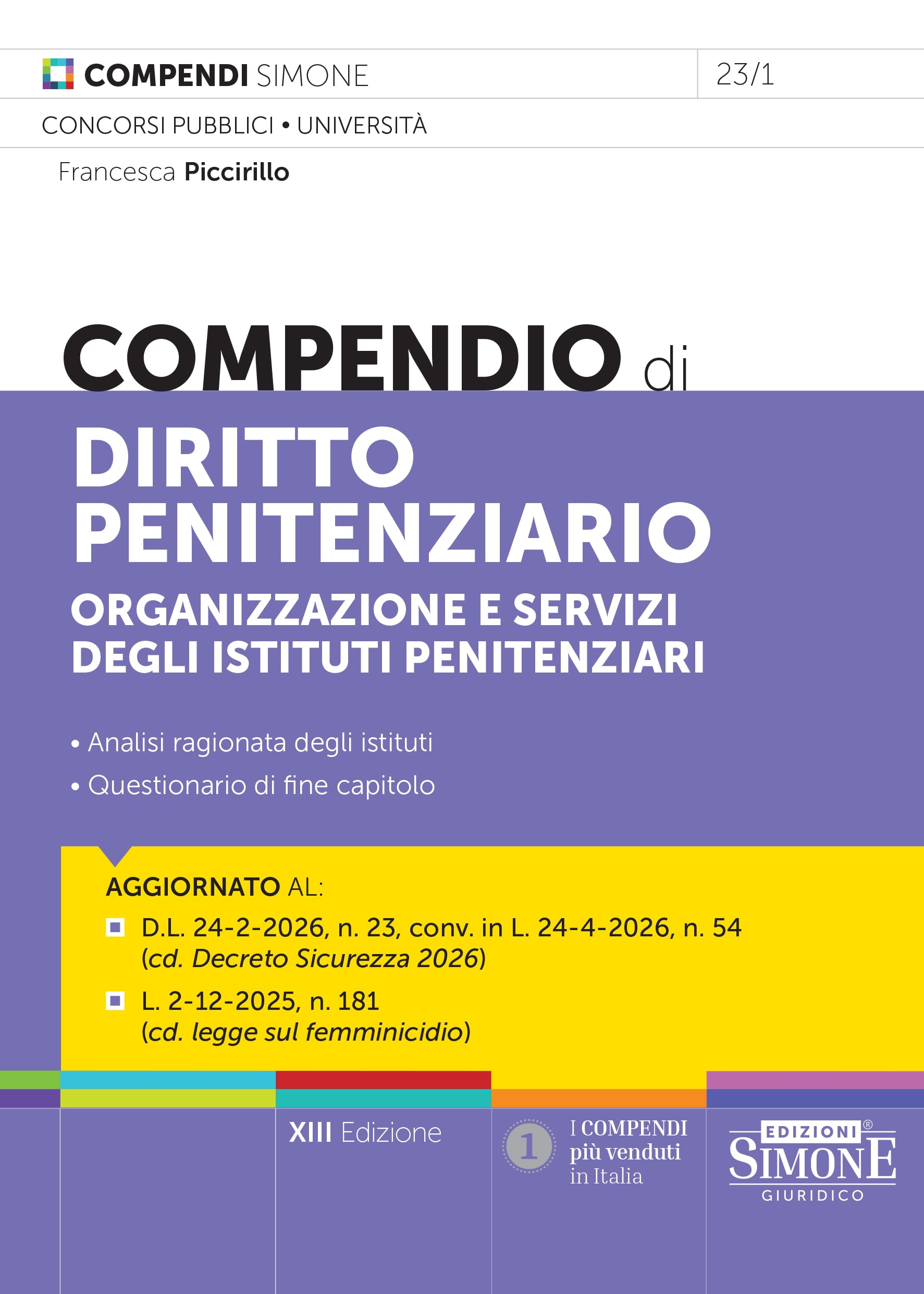 Compendio di diritto penitenziario