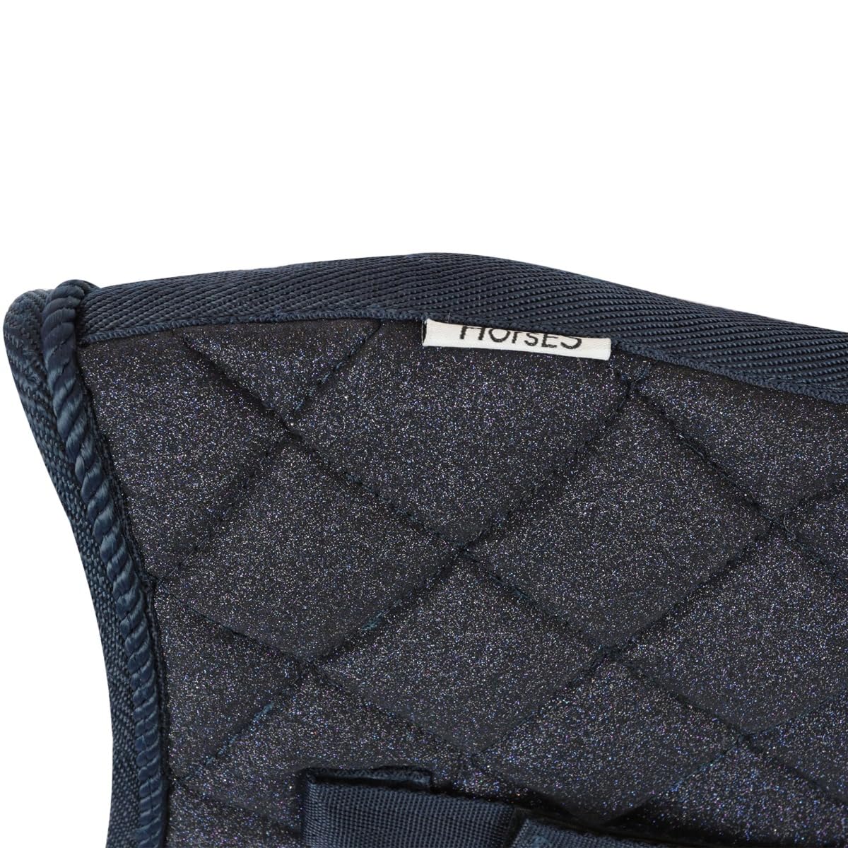 Horses Set Sottosella Salto+Cuffietta Bright, Stile e Comfort per Il Tuo Cavallo da Tosoni Selleria (Blu, Full)