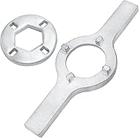 Blutoget TB123A Washer Spanner Wrench for GE Whirlpool Kenmore - 1-11/16 Inch Tub Nut Tool Replaces TB123B AP6832671