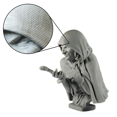 AMD-3 3D Printer Resin for 4K/8K/12K LCD LED DLP 3D Printers, 405nm UV-Curing, Photopolymer Resin, High Resolution, Accuracy Detailed Printing, for Scale Models and Prototyping, AMD-3 (Grey, 1kg)