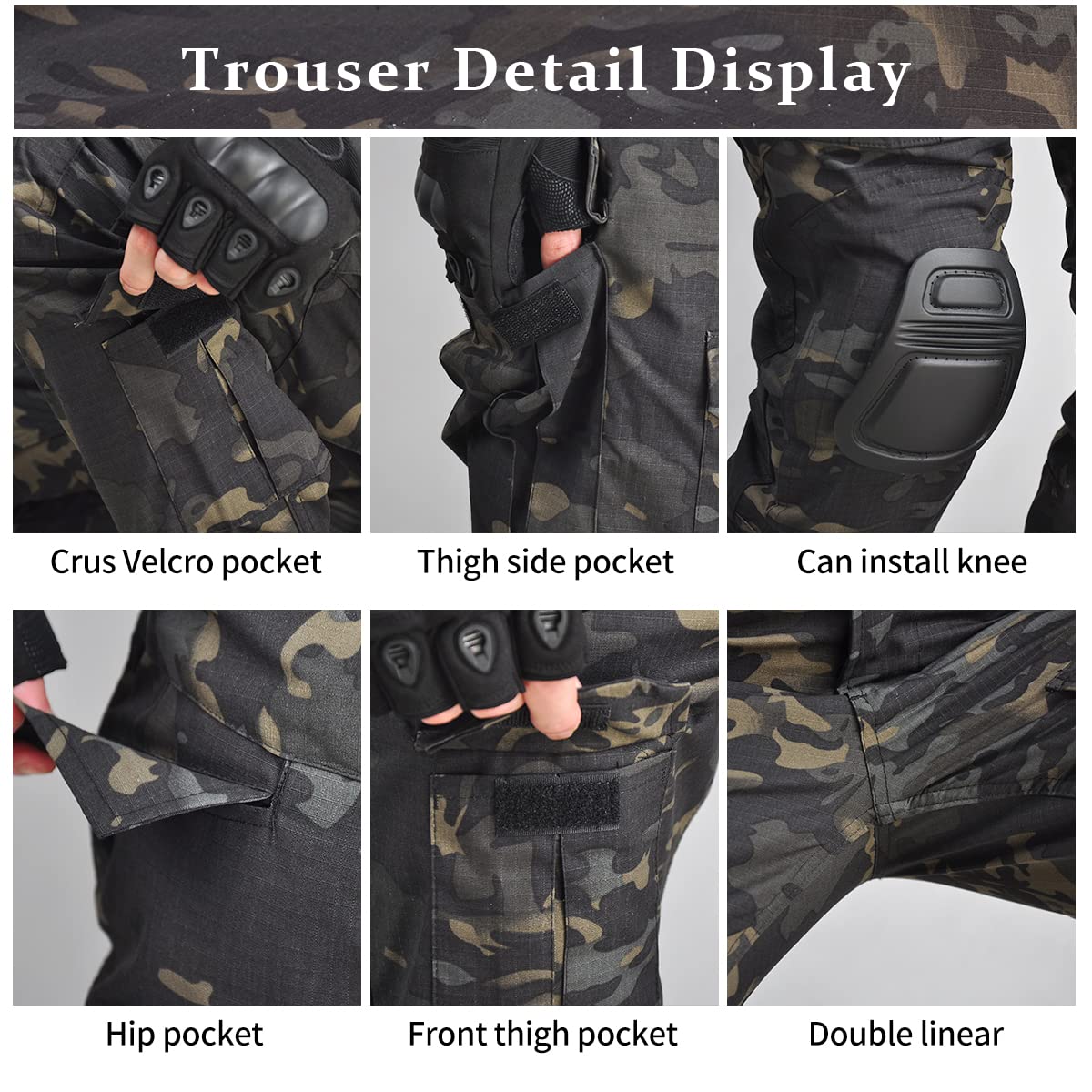 Amazon.com: HAN·WILD: Tactical suit