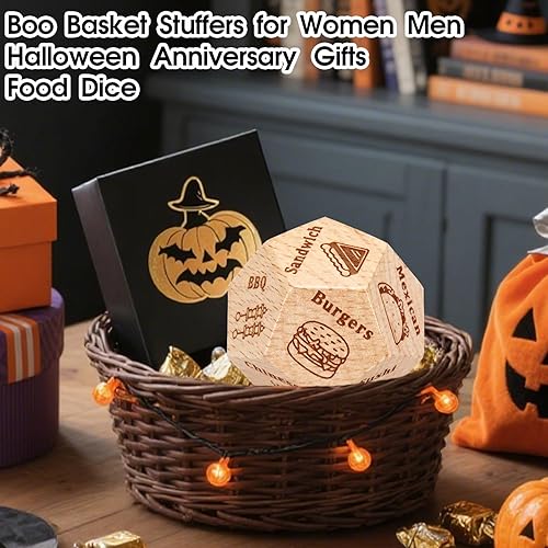 Miniatura 5 de VANLOVEMAC Regalos de aniversario para él, ella, regalos de noche para novio, novia, decisor de comida, aniversario, regalos de boda para marido,