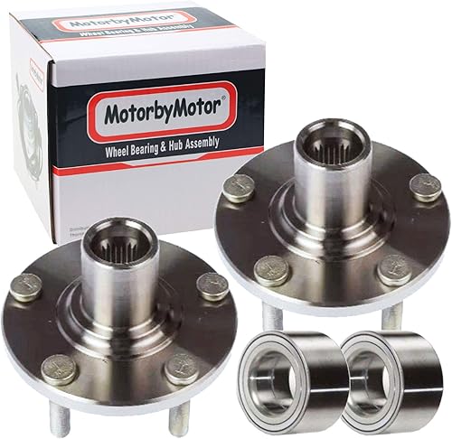 MotorbyMotor 930-401 Conjunto de rodamiento de rueda delantera resistente con 5 lengüetas para Toyota Solara Camry Highlander rueda rodamiento y