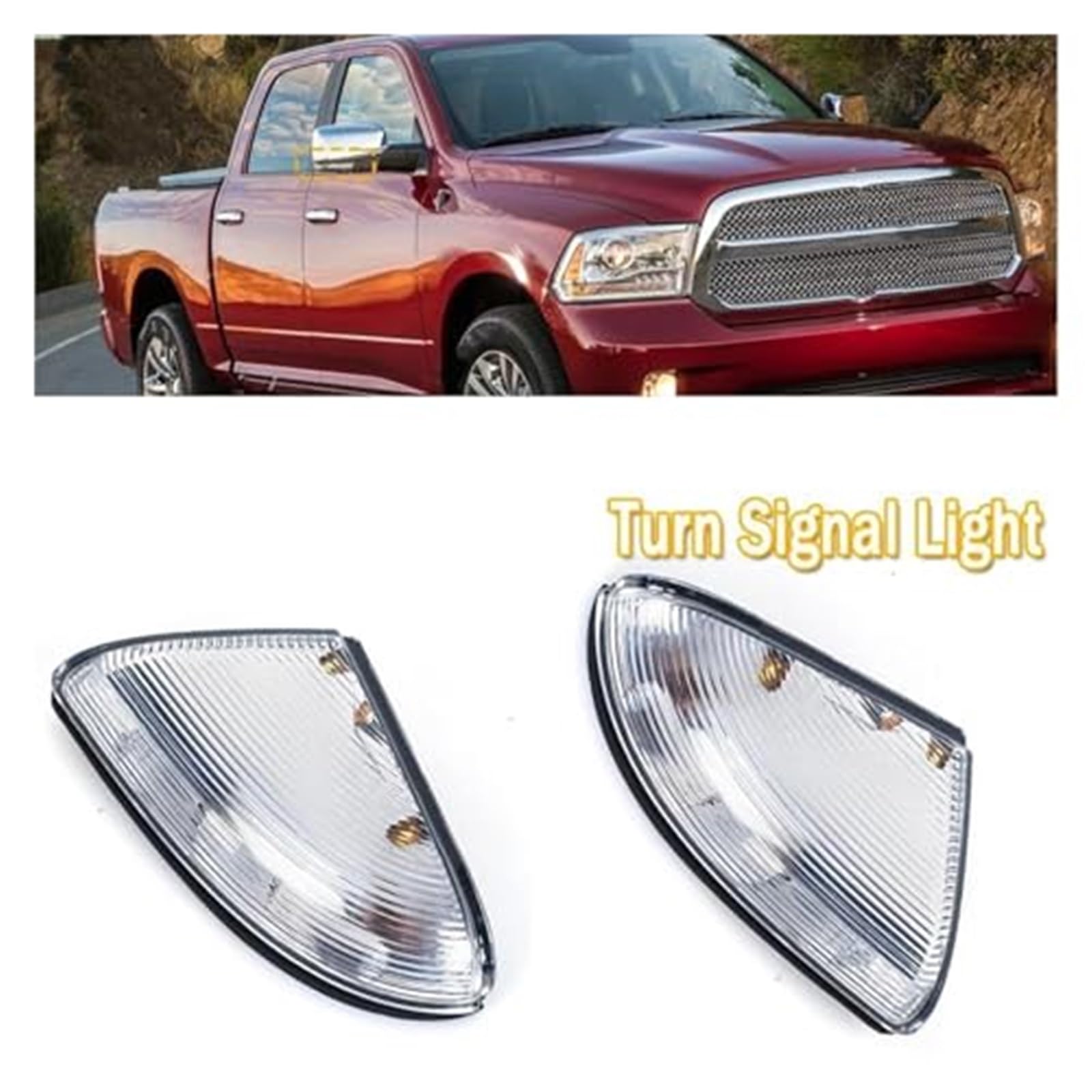 Dla DODGE, dla RAM, 1500 2009 2010 2011 2012 2013 z przodu